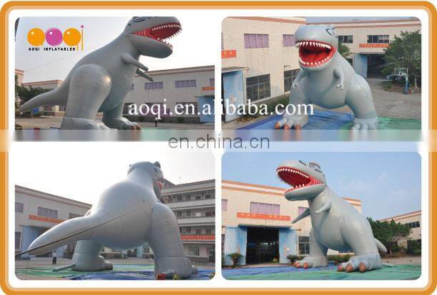 AOQI advertising promotion giant inflatable dinosaur model for advertising decoration