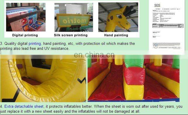 New Designed Jungle Theme Inflatable Playground
