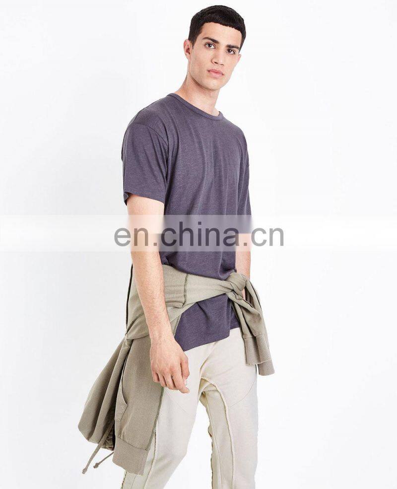factory blank distressed short sleeve mens 100% cotton t shirts