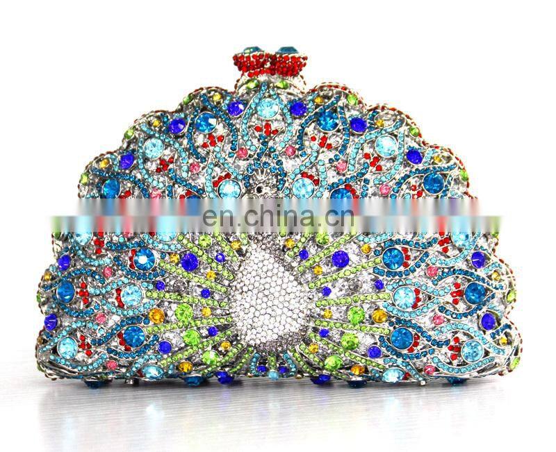 Rhinestone handbag Evening clutch bag women bag set for party