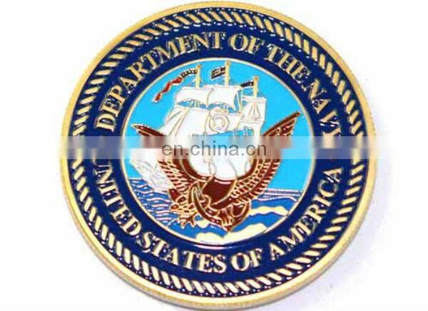 us navy eagle emblem euro coin