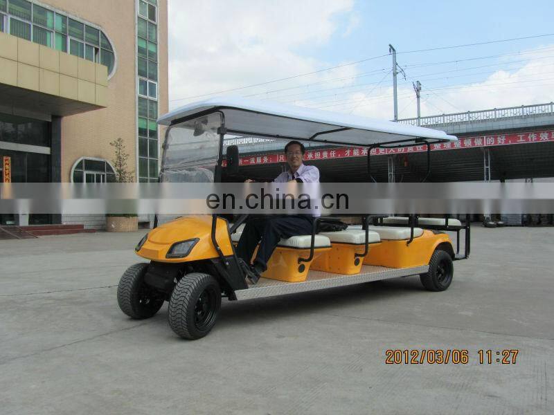 Electric 8 passenger golf cart for sale | Sightseeing car | for Southeastern Asia market