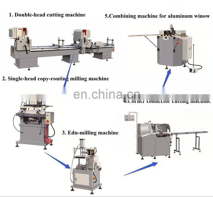 CNC aluminum profile 4 rolls bending machine