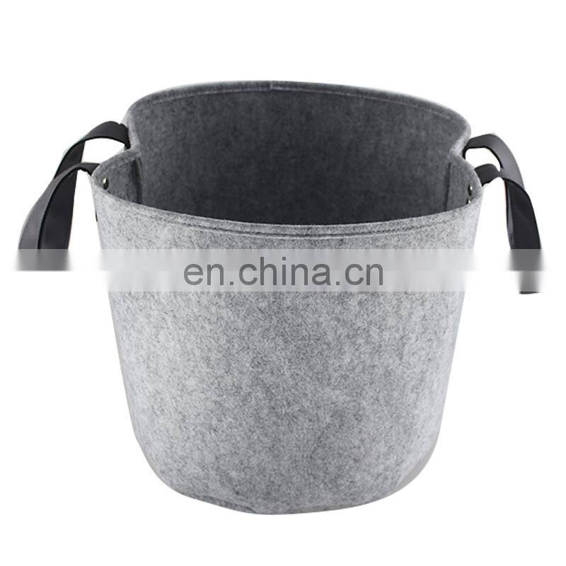 custom printing durable baby toys clothes laundry basket wheeled storage boxes with handle