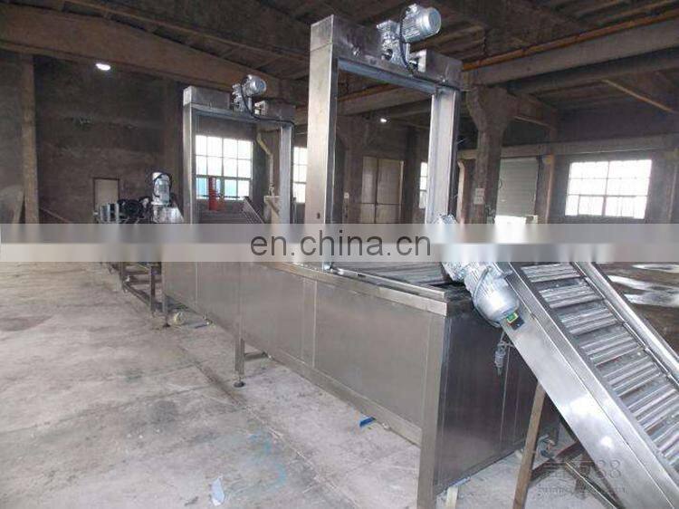 Industrial Automatic French Fries Sweet Potato Chips Peeler Slicer Washing frying Making Machine Price