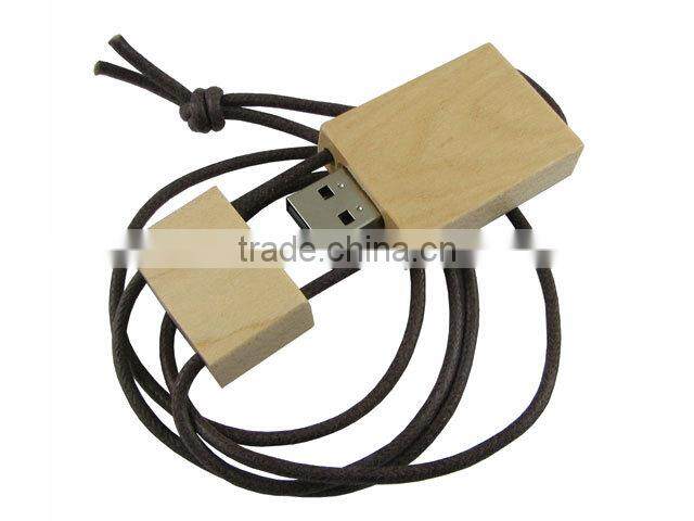 Wooden usb pen drive high quality 2gb