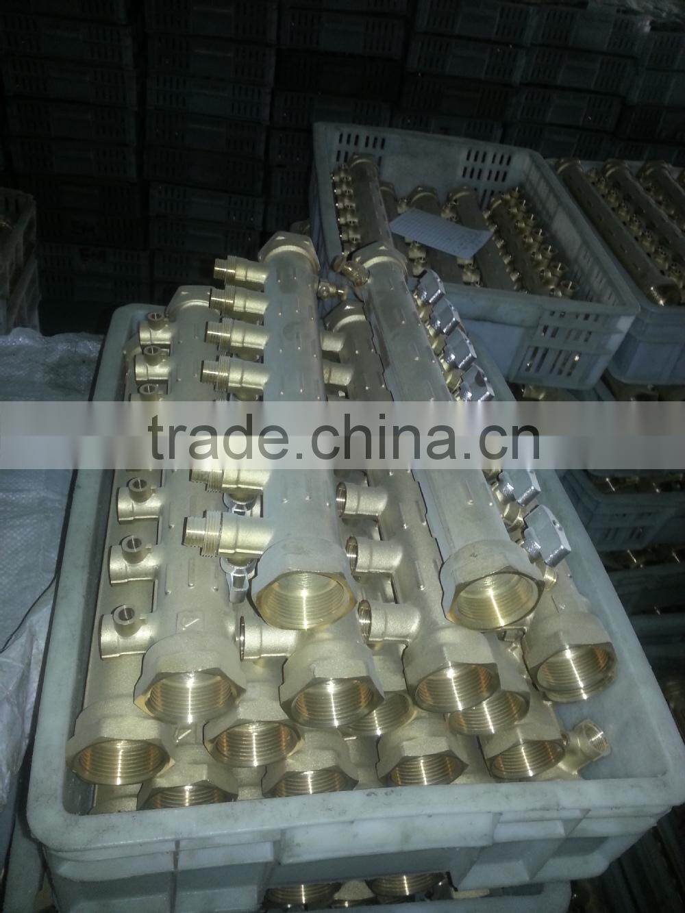 brass pex manifold for underfloor heating