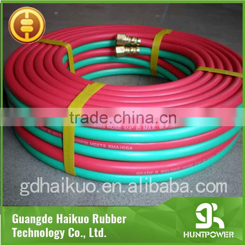 Flexible Rubber Twin Welding Hose,Oxygen&Aecylene&Propane Welding Hose