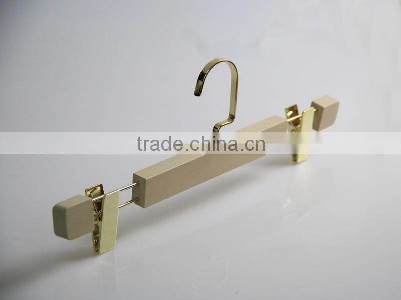 AN1603-004 luxury wooden children clothes hanger for kids