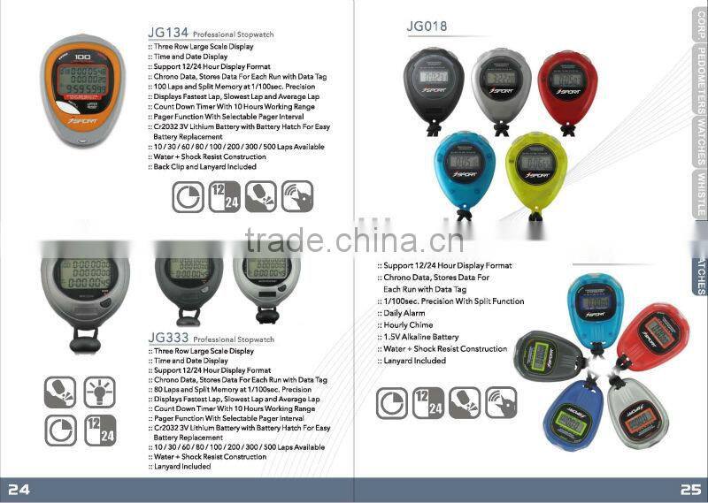 Hot Selling Plastic Digital Analog Stopwatch