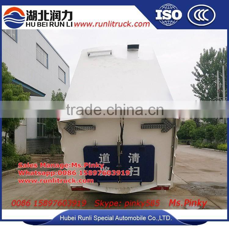 New Cheaper Price 7000Liters Street Cleaning Trucks Machine 7cbm Road Sweeper Trucks Hot Sales