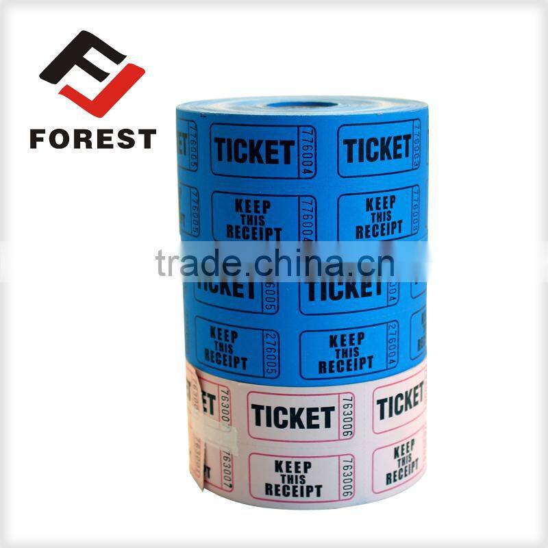Supply cheap price high quality dance distributed lottery drawing tickets
