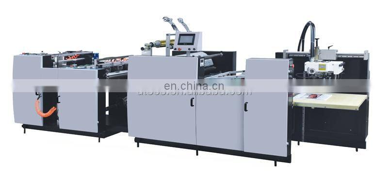 SAFM800 High Speed Fully Electromagnetic Heat Glueless Automatic Laminating Machine, Hot Thermal gluless Double Face Laminator