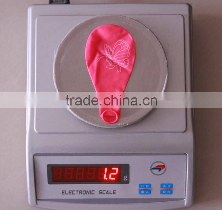 Christmas decoration latex flat balloon No.7