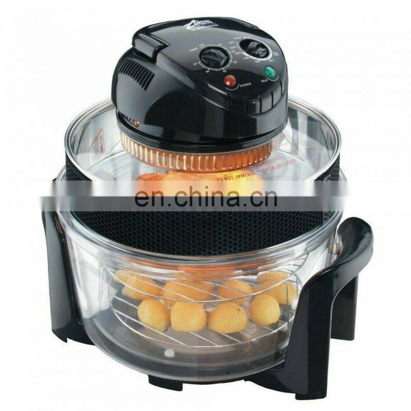 Home kitchen appliance mini head lamp portable baking bread thermostat convection electric 12l turbo halogen oven
