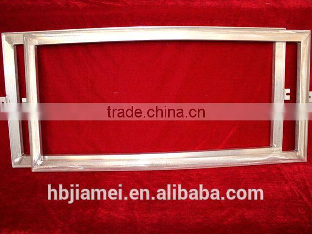 New product silk screen printing aluminum frames/printing aluminum silk screen frames for card printing machine made in China