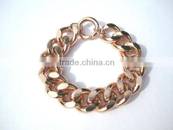 Gold filled chains rings with Precious Gemstone