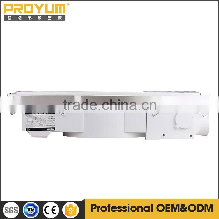 Ceiling mounted bathroom PTC master heater with LED light and white color B3126A CCC certification is available