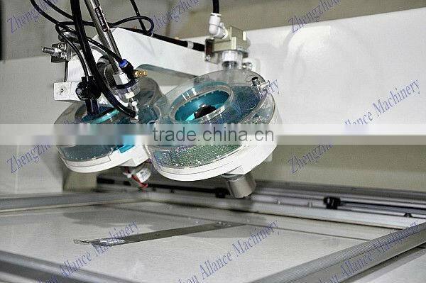 4 heads rhinestone/stone hotfix pressing/fixing machine