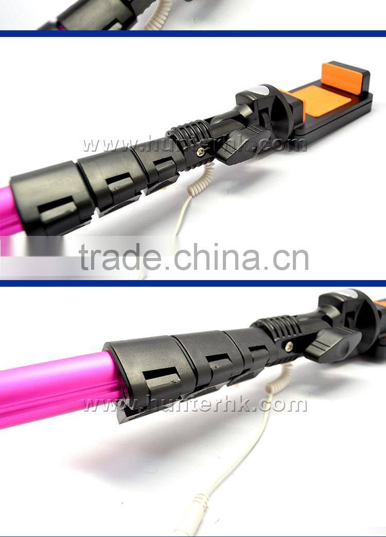 Inovation With cable Selfie Stick For Mobile Phone