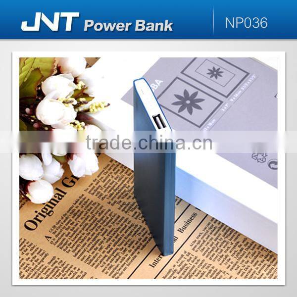 wholesale promotional product 6000mah portable mobile power bank
