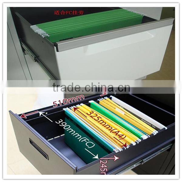 Office metal storage cabinet Knock-down steel filing cabinet steel 4 drawer file cabinet