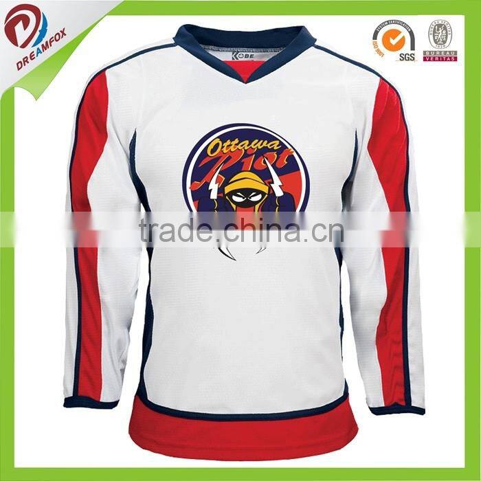 new sublimated custom ice hockey wear design