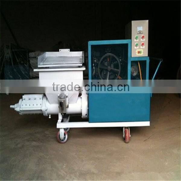 automatic piston diesel motor render cement pump machine