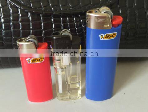 mini cigarette lighter disposable flint lighter similar as BIC lighter