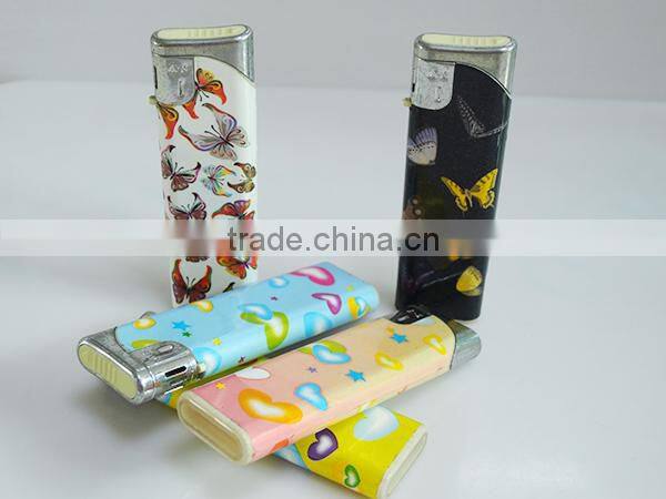 Super thin wrap customized picture refillable custom lighter sticker