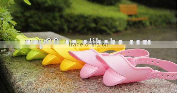 Factory cheap price flexible foldable silicone duckbilled dog muzzle Bark bite stop For pet dog