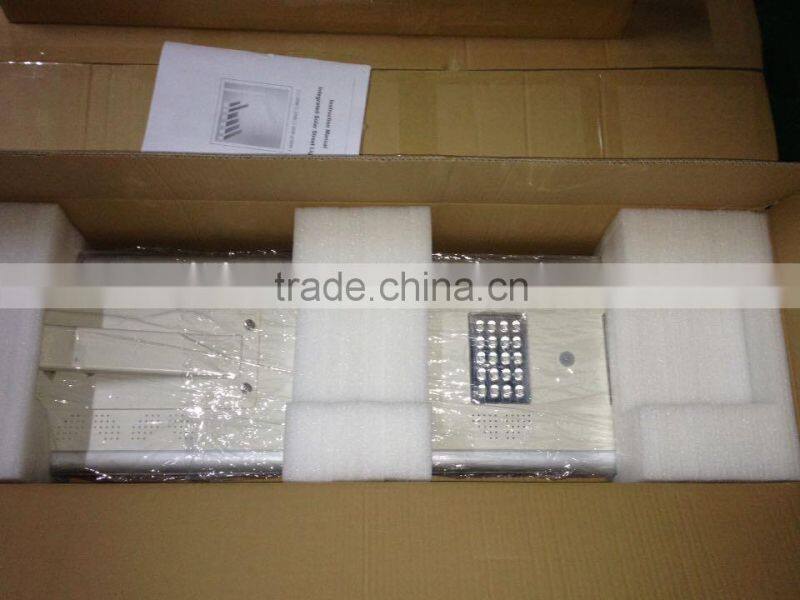 20W all in one solar LED street light solar street lighting