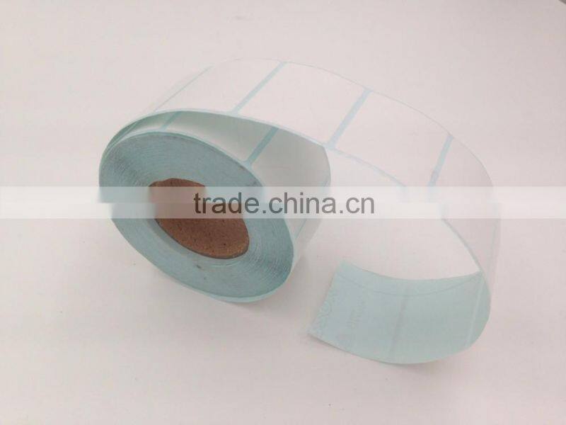 factory price blank white self adhesive writable label sticker