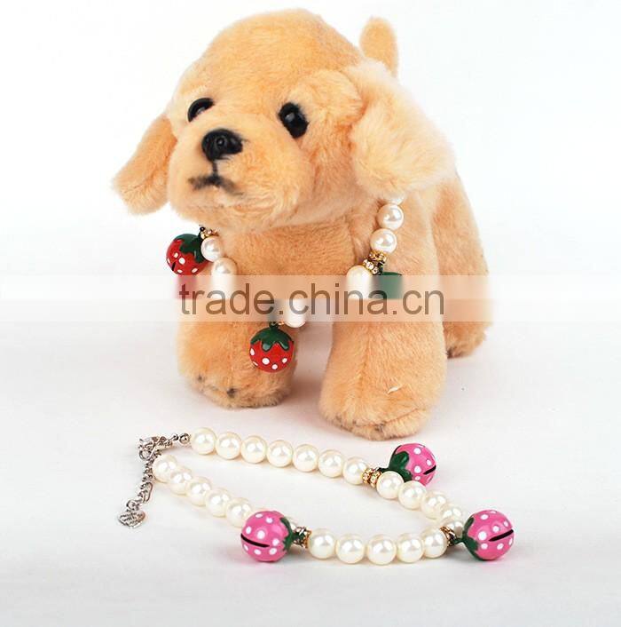 Fashion Dog Pearls Cat Pet Necklace
