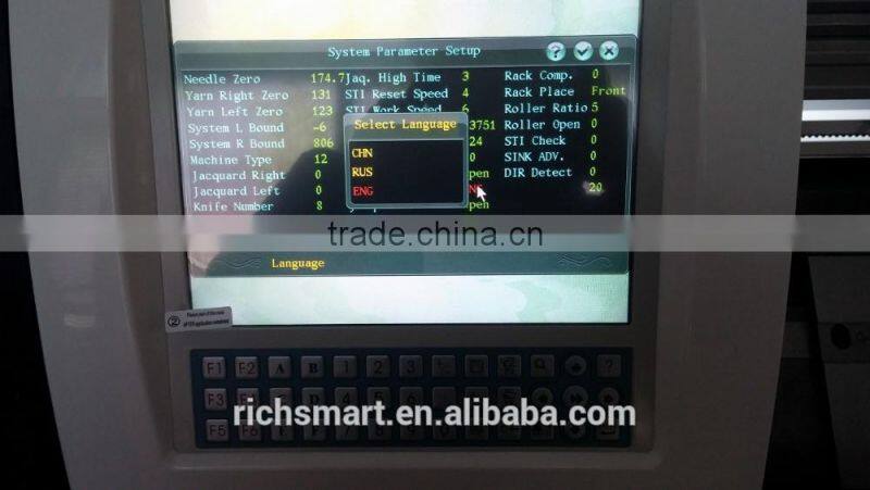 36"/44"/52" Automatic Flat Collar Knitting Machine