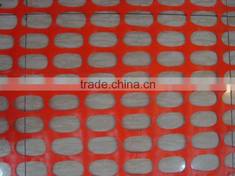 Plastic Orange Warning Nets
