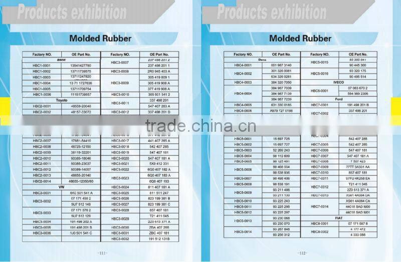 Auto Molded Rubber&Plastic Parts