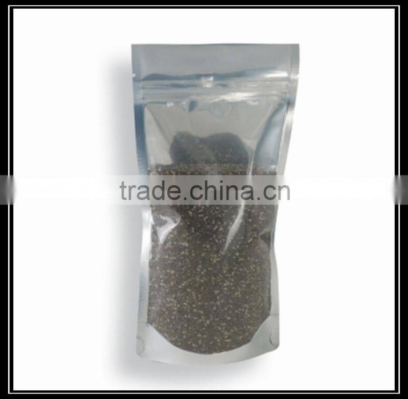 2015 alibaba high quality resealable coffee stand up pouch