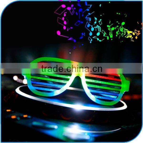 luminous glasses led sunglasses el wire glasses led party glow glasses