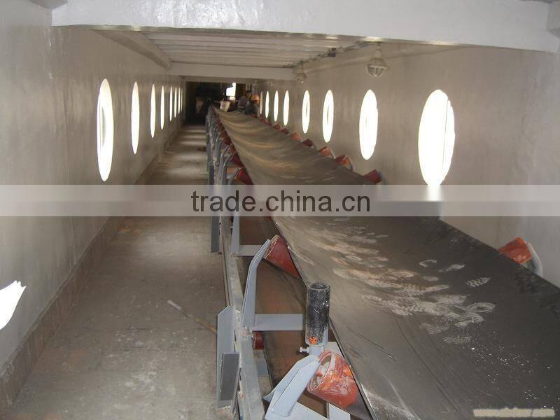 Coal Mine Equipment Flat Rubber Belt Conveyor Machine