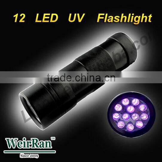 (120451) 2015 Factory 21 LED UV Flashlight With 3*AAA Dry Battery For Pet Urine Detector UV Flashlight 21led blacklight