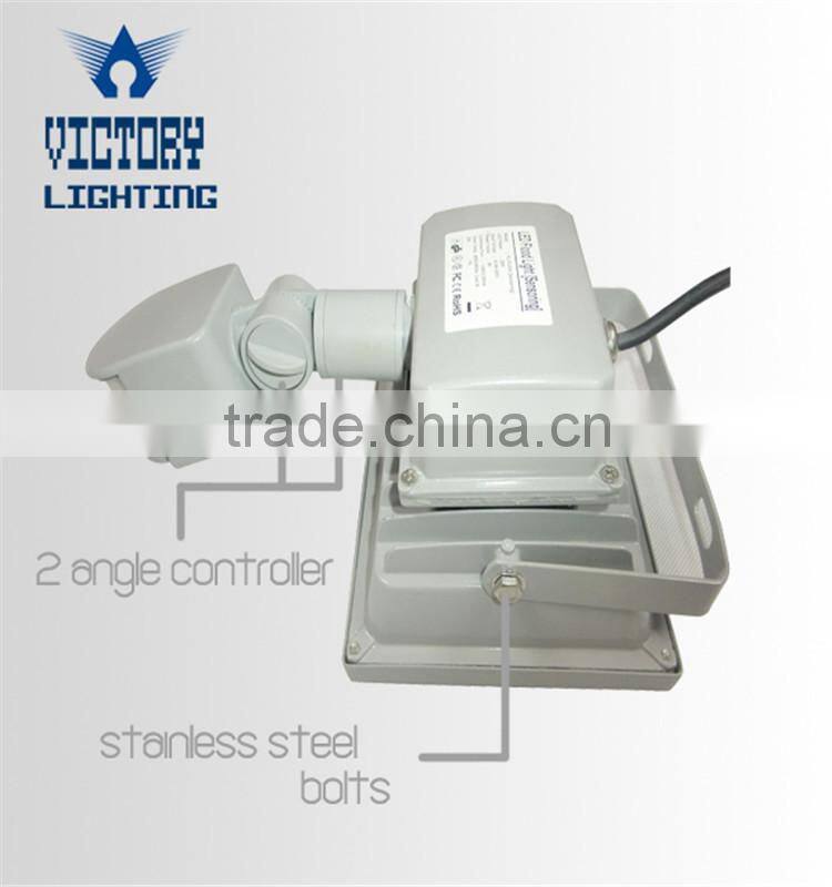 Induction LED Lamp COB 30w led flood light with sensor