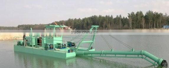 18 inch water jet boat/gold dredger with sand suction pump