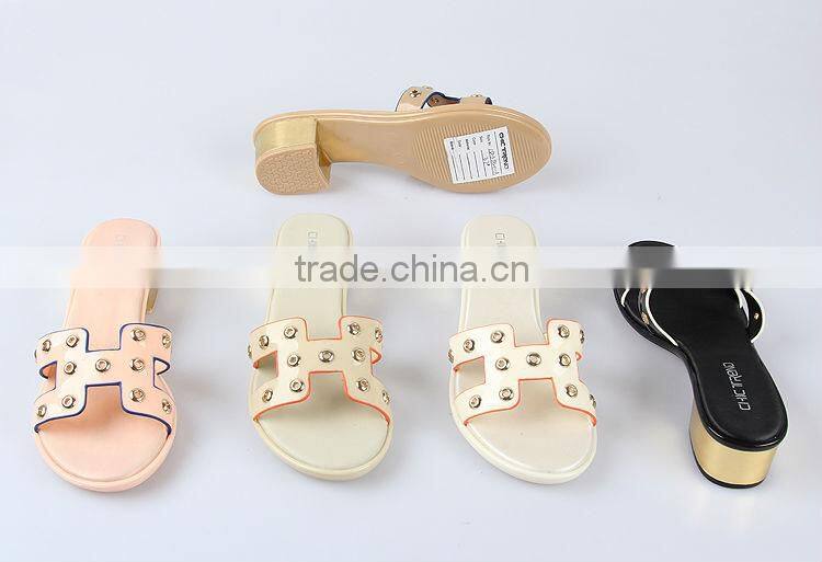 2015Latest Lady Slipper Personalized Slippers Beach slippers