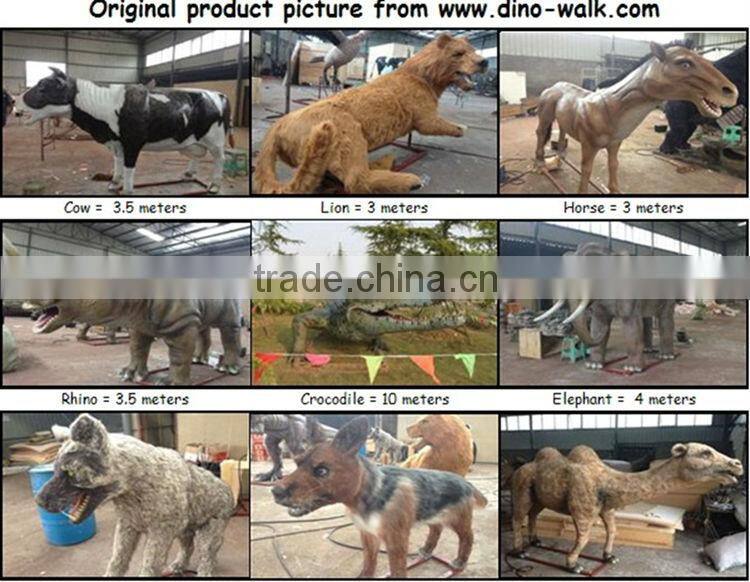 Large rubber animals replica for sale