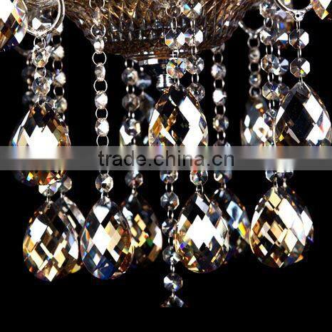 Crystal spear for chandelier