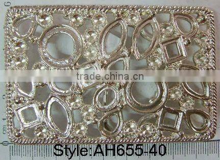 2015 hot selling buckle gold plated metal buckle square shape metal buckle