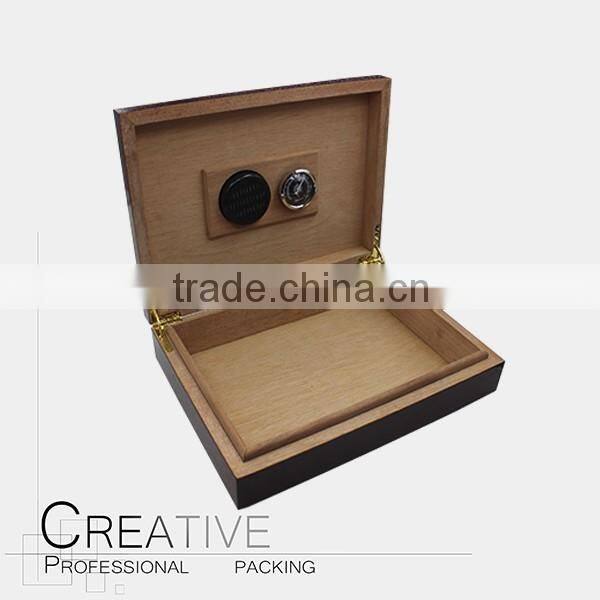 Wholesale custom wooden cigar humidor box
