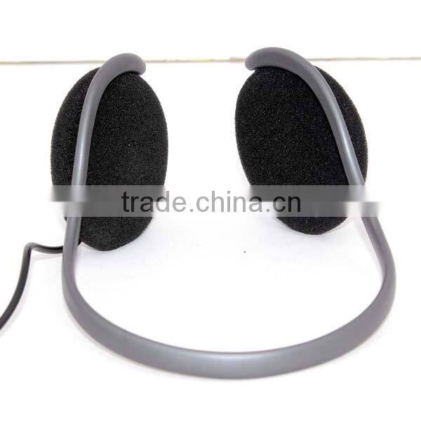 Cheap goods from China noise canceling neckband headphones with microphone for computer/ laptop game