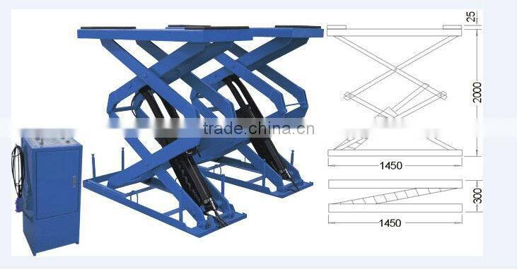 double scissors car lift/lift for car repair